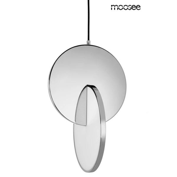 MOOSEE lampa wisząca DISCO srebrna